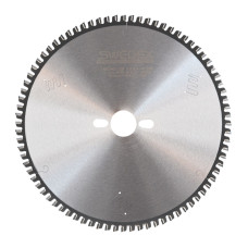 250mm x 80Teeth - Triple chip negative for aluminium & plastics